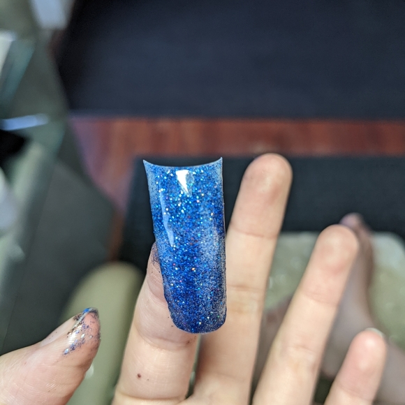 Glitter Gel Polish - Arctic Blue - Picture 2 of 3